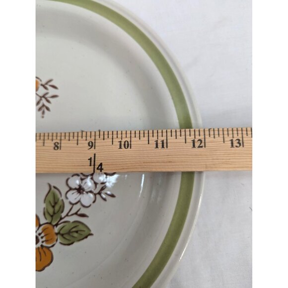 Country Casuals 12" Serving Plate Spring Garden Stoneware Made in Japan - Picture 8 of 8